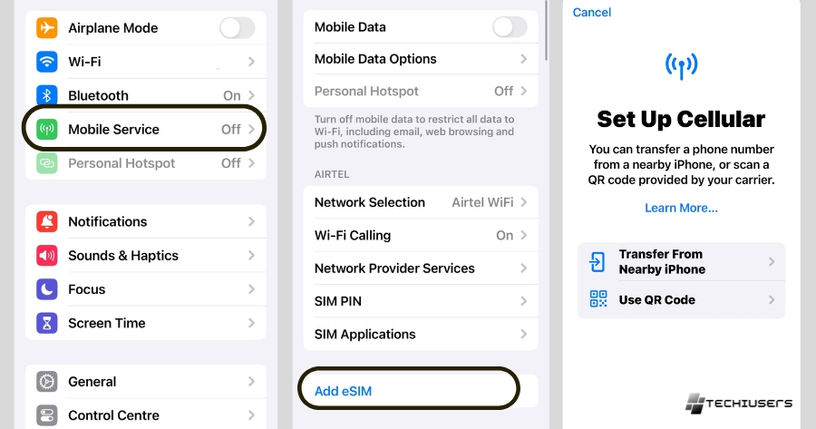 Checking through Device Settings For iOS